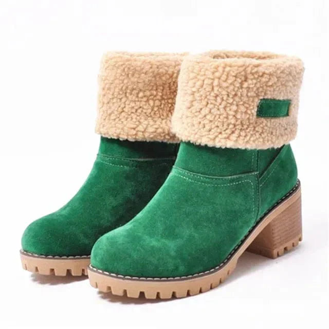 Kie™ | Mid-Calf Wool Boots