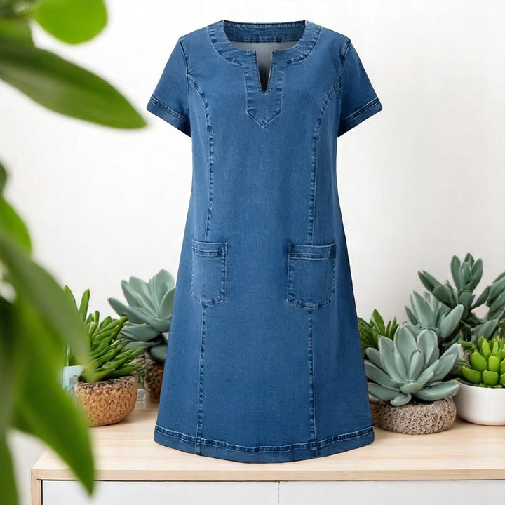 Erin™ | Soft Denim Dress