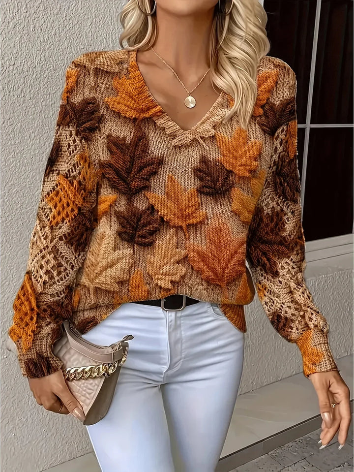 Ellie™ | Elegant Floral Pullover