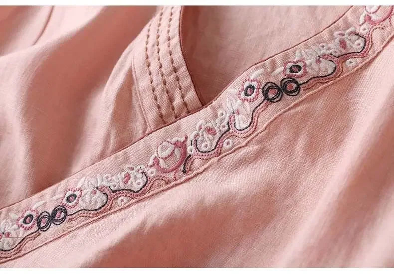 Lotus™ | Relaxed Embroidered Breeze Blouse