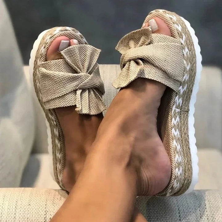 Nina | Women's Woven Wedge Sandals
