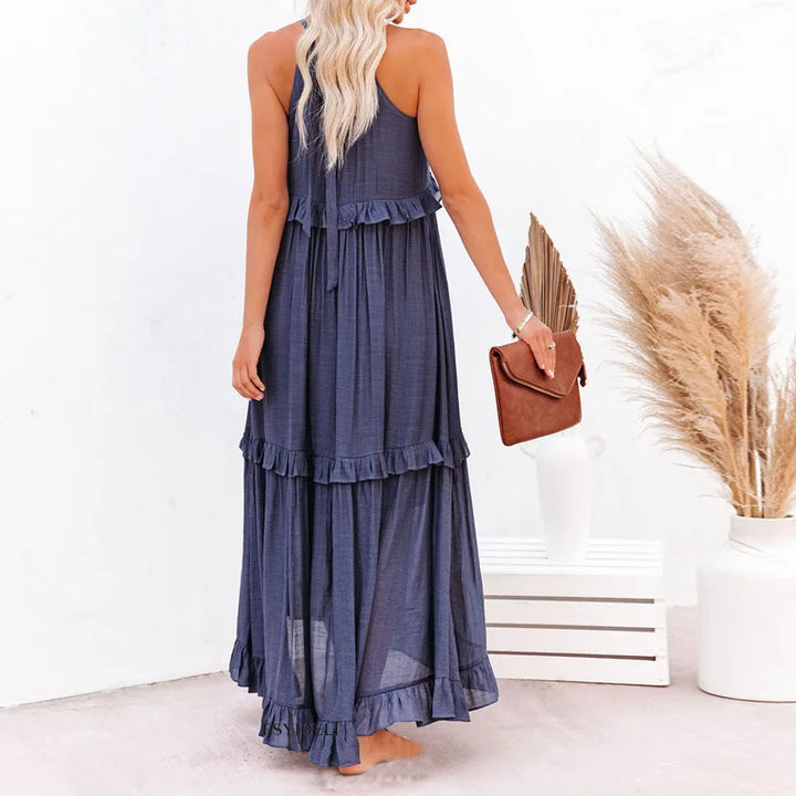 Courtney™ | Elegant Sleeveless Dress with Ruffles