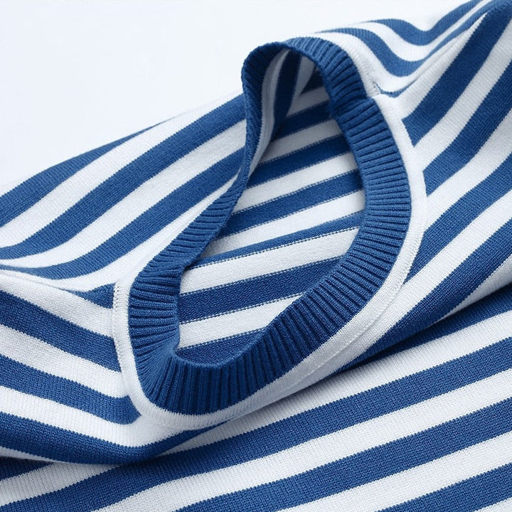 Dana™ | Elegant Striped Summer T-Shirt