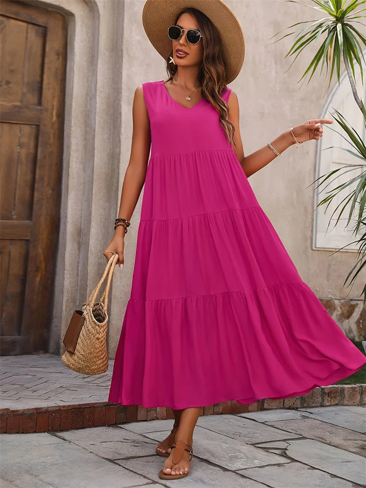 Jenna™ | Colorful Maxi Dress