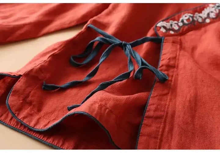 Lotus™ | Relaxed Embroidered Breeze Blouse