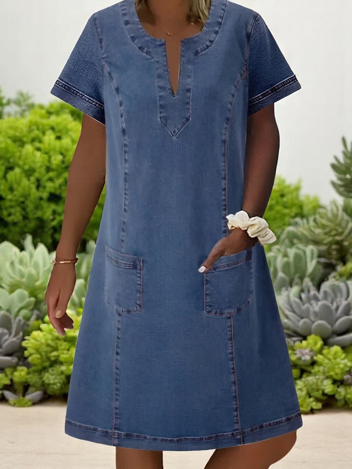 Erin™ | Soft Denim Dress
