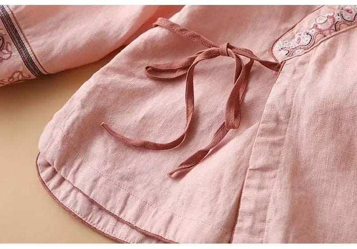 Lotus™ | Relaxed Embroidered Breeze Blouse