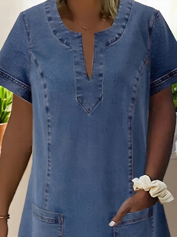 Erin™ | Soft Denim Dress
