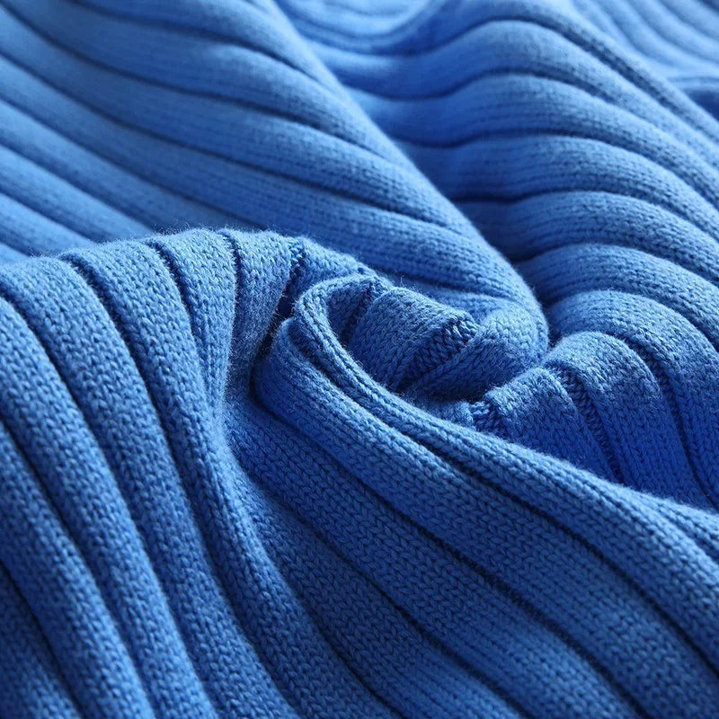 Laurent™ | Ribbed Knit Turtleneck