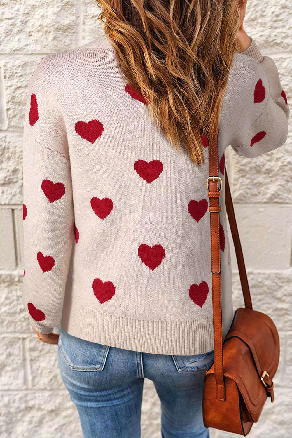 Katherine™ | Elegant Hearts Sweater