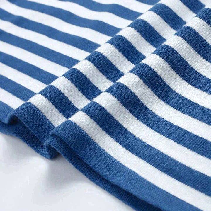 Dana™ | Elegant Striped Summer T-Shirt