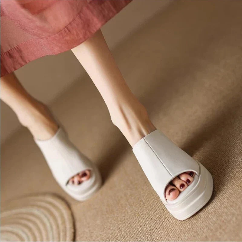 Bianca | Women's Platform Flat Sandals