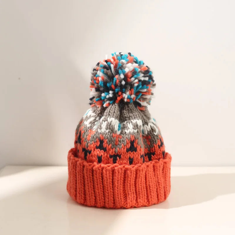 TAMARA™ | Cozy Snowflake Pom Beanie