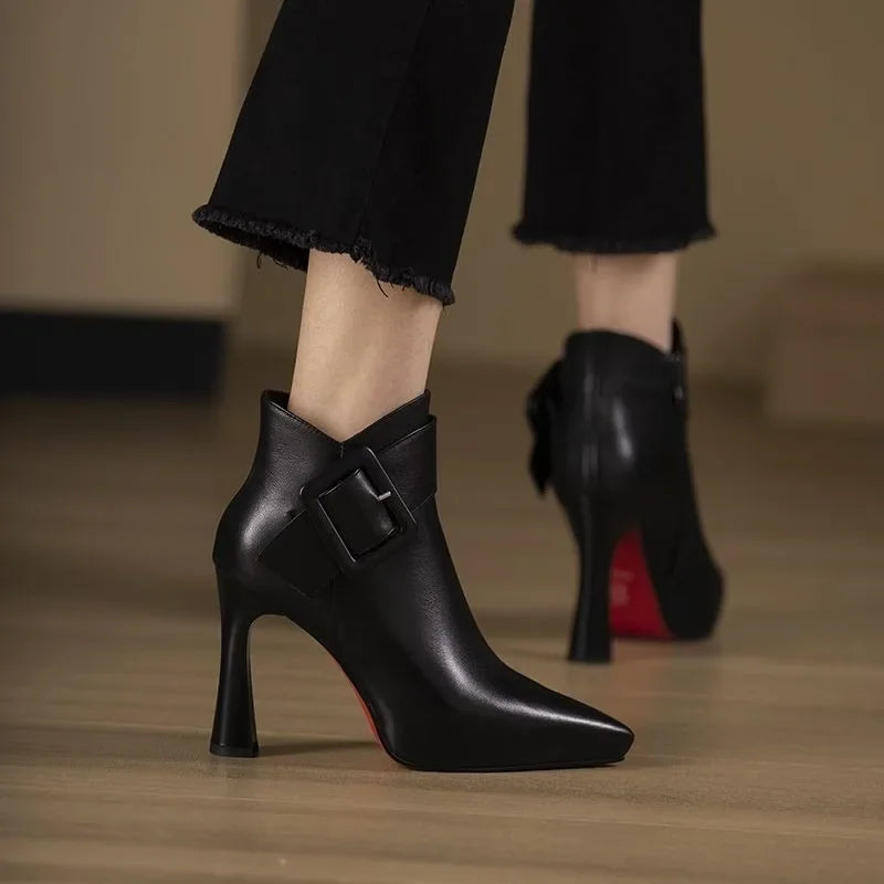 Aveline™ | Buckle Heel Boots