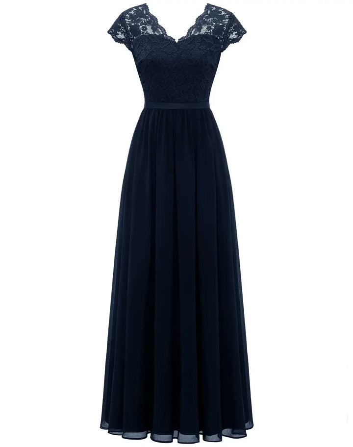 Diane™ | Women’s Elegant Lace Long Dress