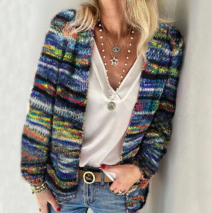 Catherine™ | Cozy Multicolor Cardigan