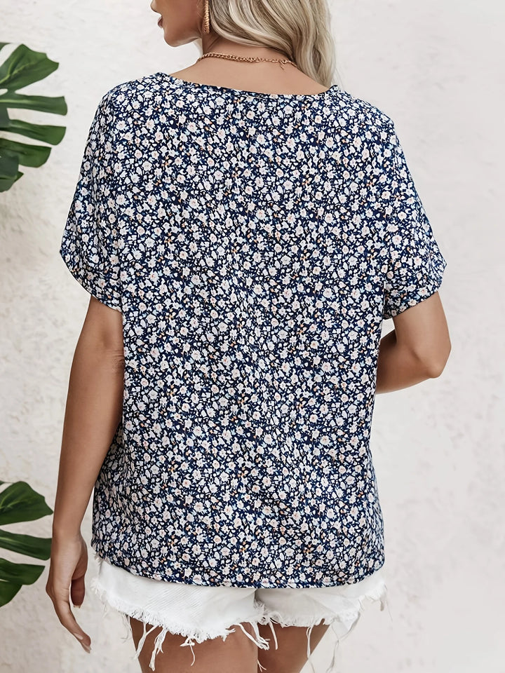 Carrie™ | Chic Floral Print Blouse