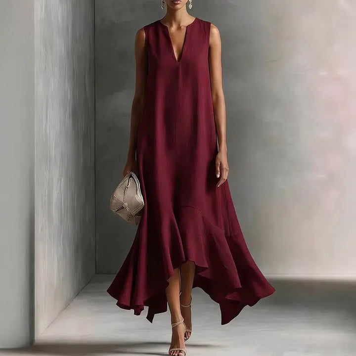 Andrea V Neck Flowy Sundress