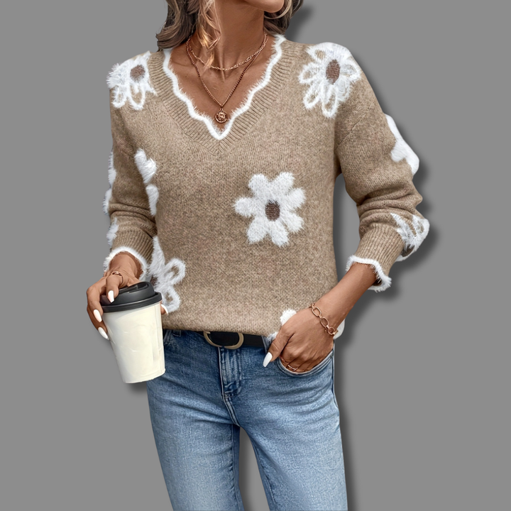 Madeline™ | Flower Sweater