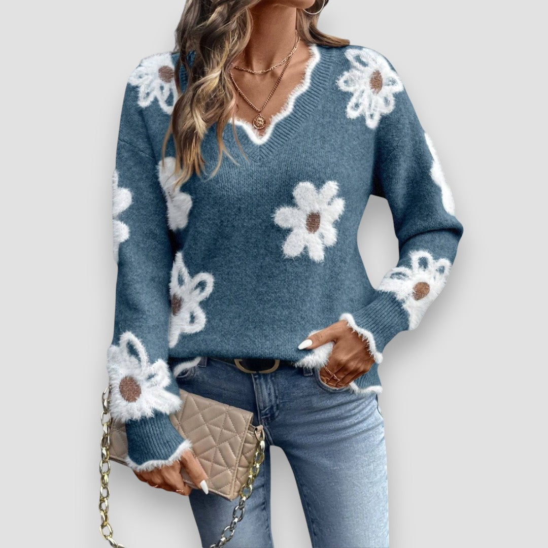 Madeline™ | Flower Sweater