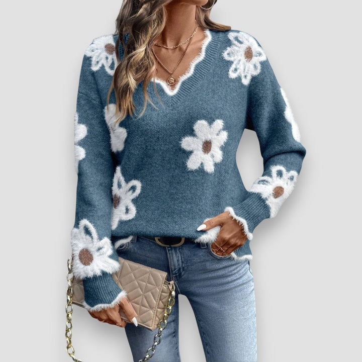 Madeline™ | Flower Sweater