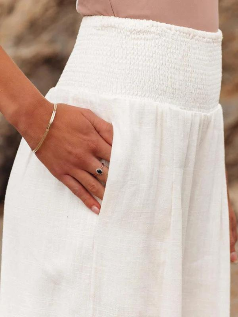 Susan™ | Flowing Beach Pants with Wide Legs