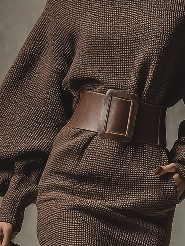 Eloise™ | Structured Belted Dress