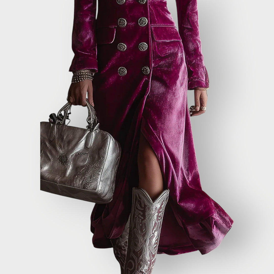 Cara™ | Luxe Velvet Maxi Dress