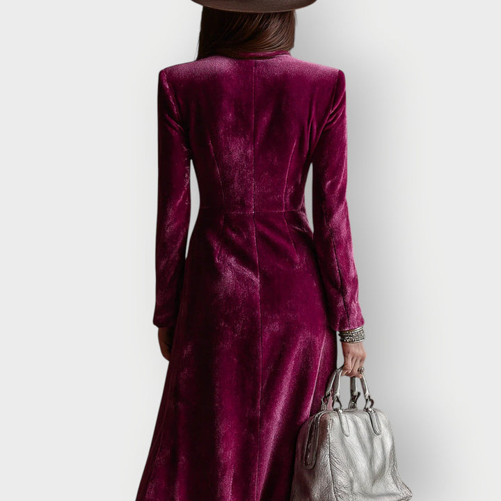 Cara™ | Luxe Velvet Maxi Dress