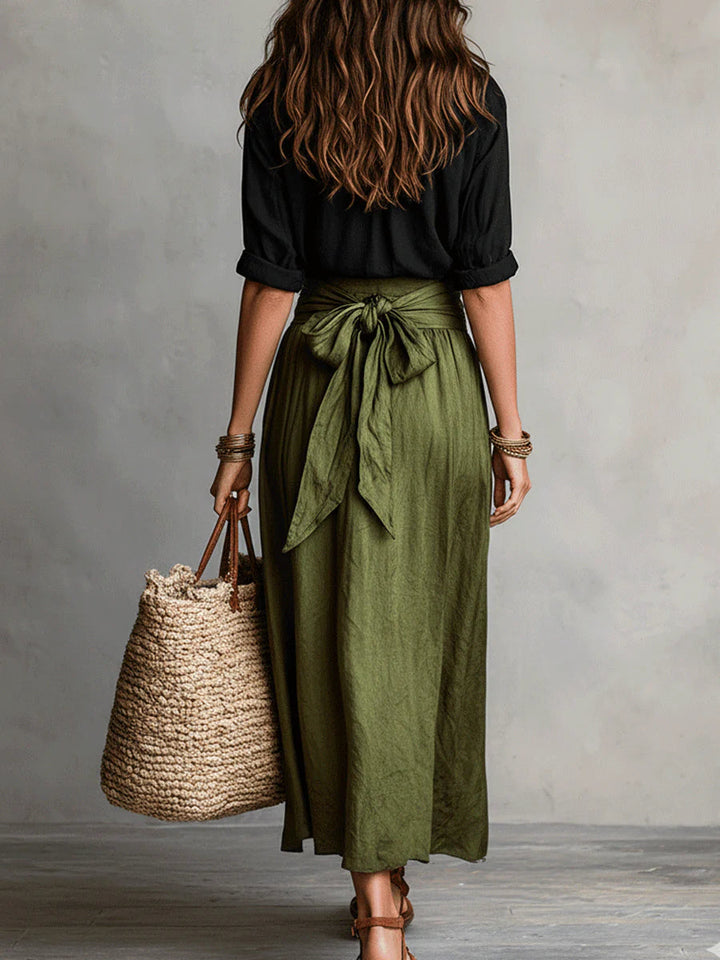 Anastasia | Women's Button Up Two Piece Set - Image 3