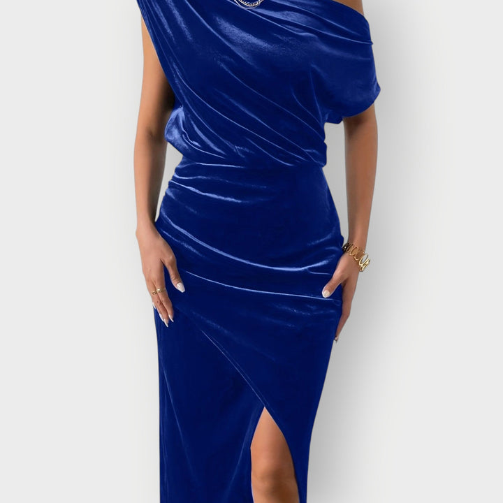 Carrie™ | Off-Shoulder Midi Dress