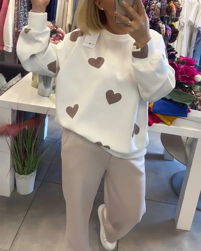 Mila™ | Hearts Sweater