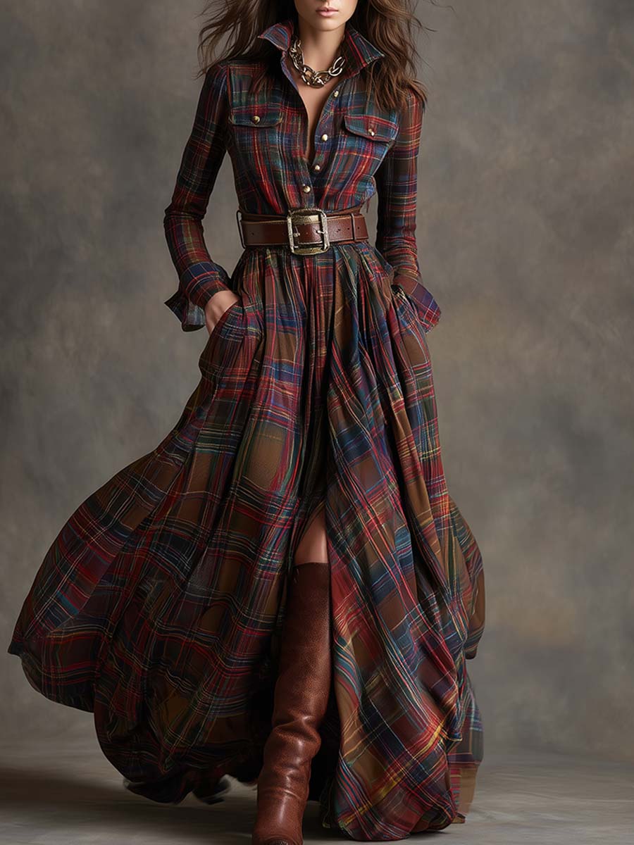 Felicity | Classic Button-Up Shirt Dress, Dark Brown / S Felicity | Classic Button-Up Shirt Dress, Dark Brown / S