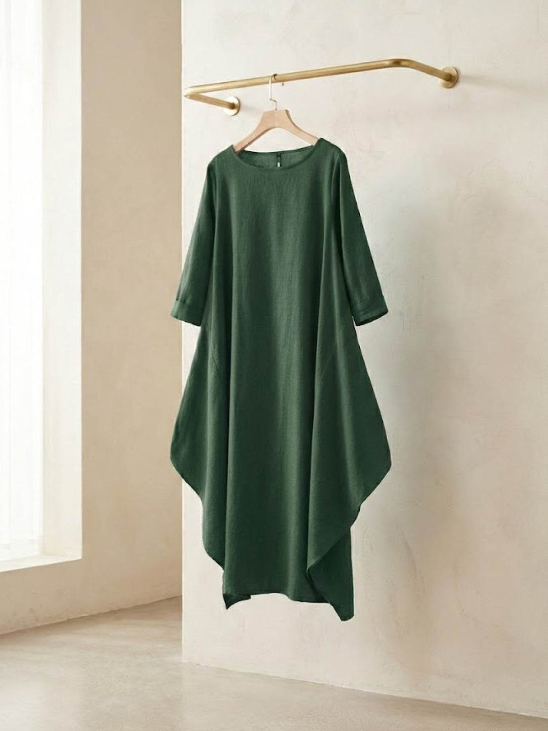 Serena | Women's Oversized Boho Maxi Dress with 3/4 Sleeves