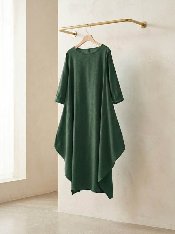 Serena | Women's Oversized Boho Maxi Dress with 3/4 Sleeves