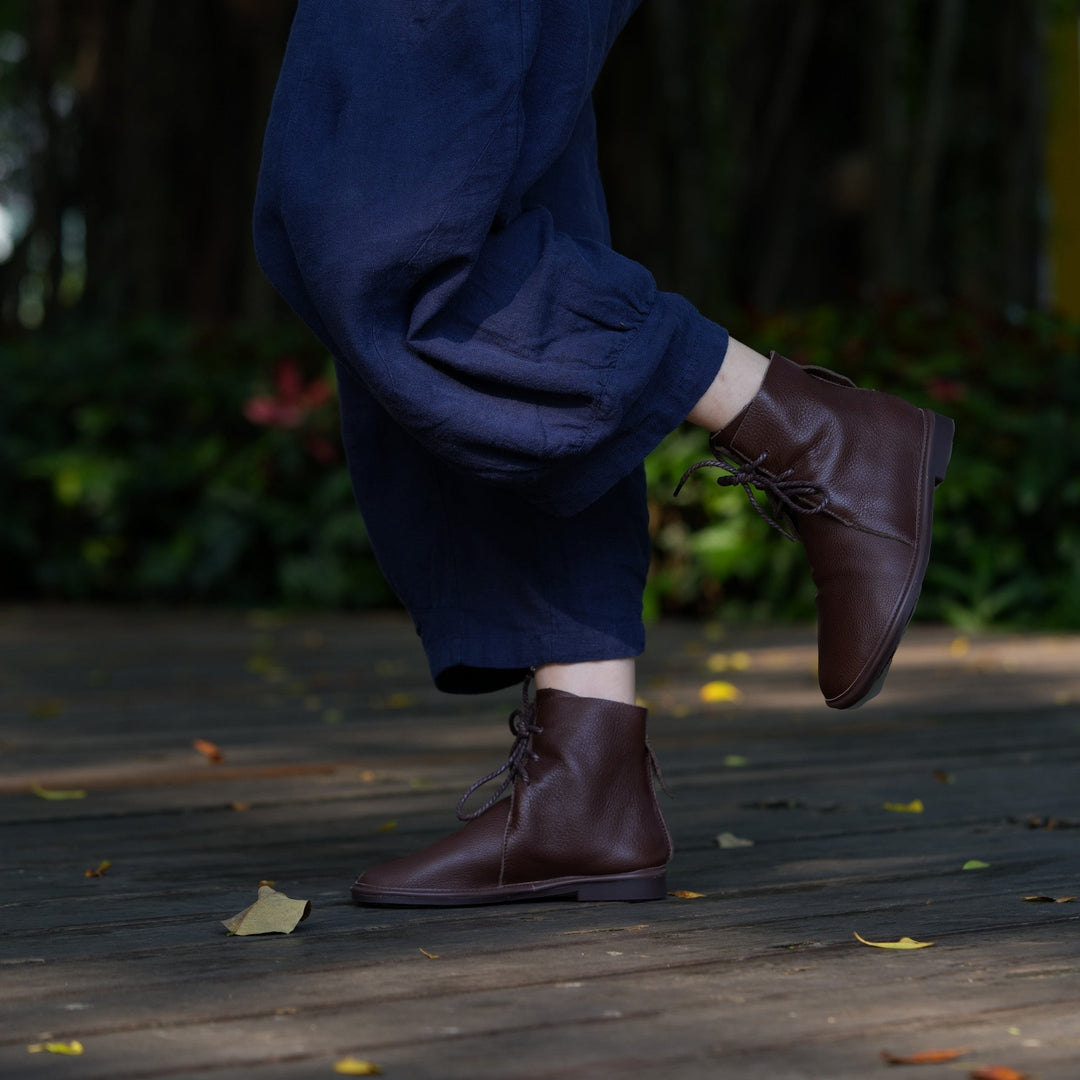 Clara™ | Lace Boots – Classic Warmth with Everyday Ease