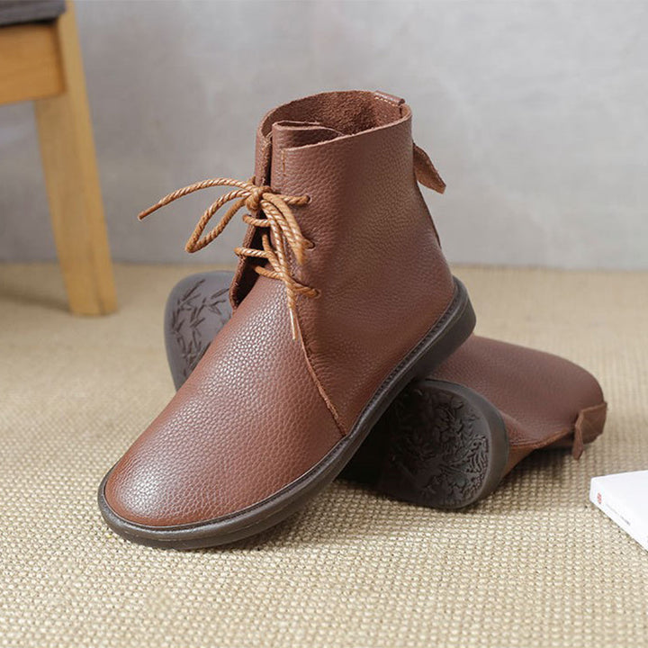 Clara™ | Lace Boots – Classic Warmth with Everyday Ease