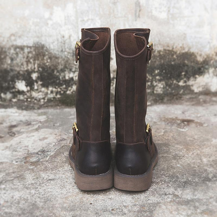 Elise™ | Buckle Boots – Bold Style, Effortless Comfort
