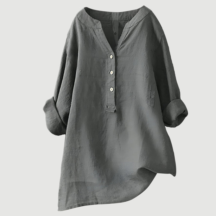 Karla™ | Relaxed Button Tunic