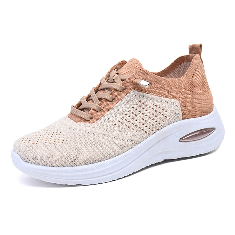 Delphine | Women's Orthopedic Slip On Sneakers - Champagne - Image 2