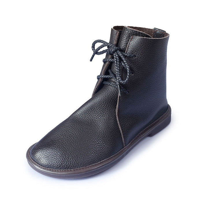 Clara™ | Lace Boots – Classic Warmth with Everyday Ease
