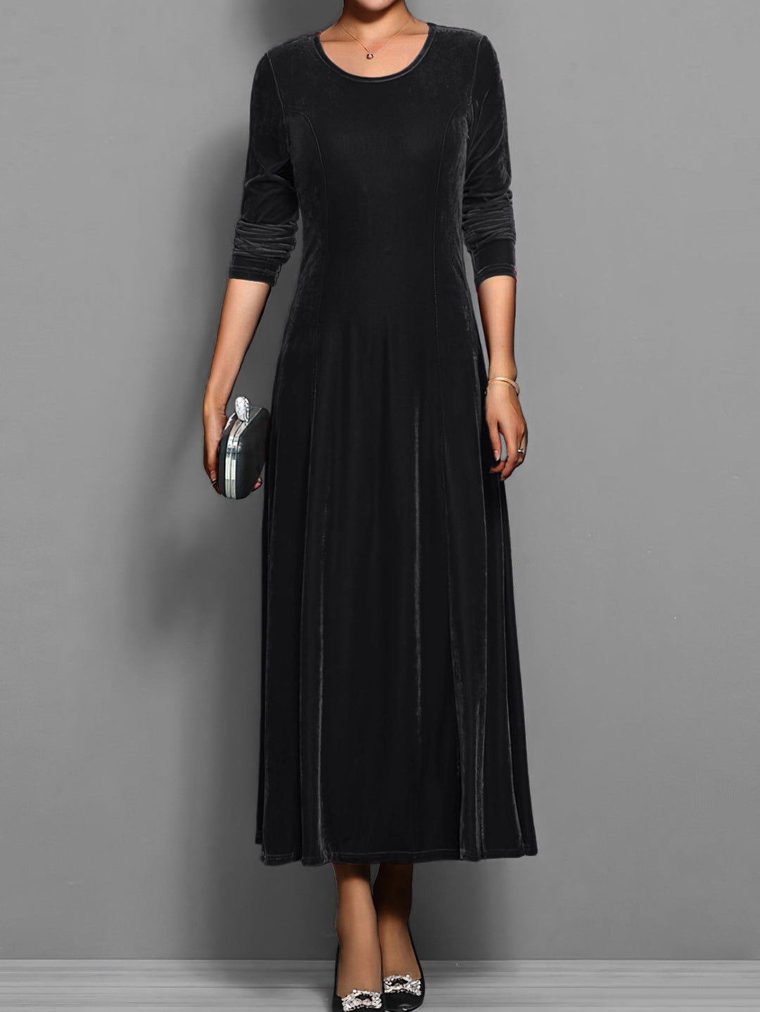 Elizabeth™ | Soft Velvet Dress