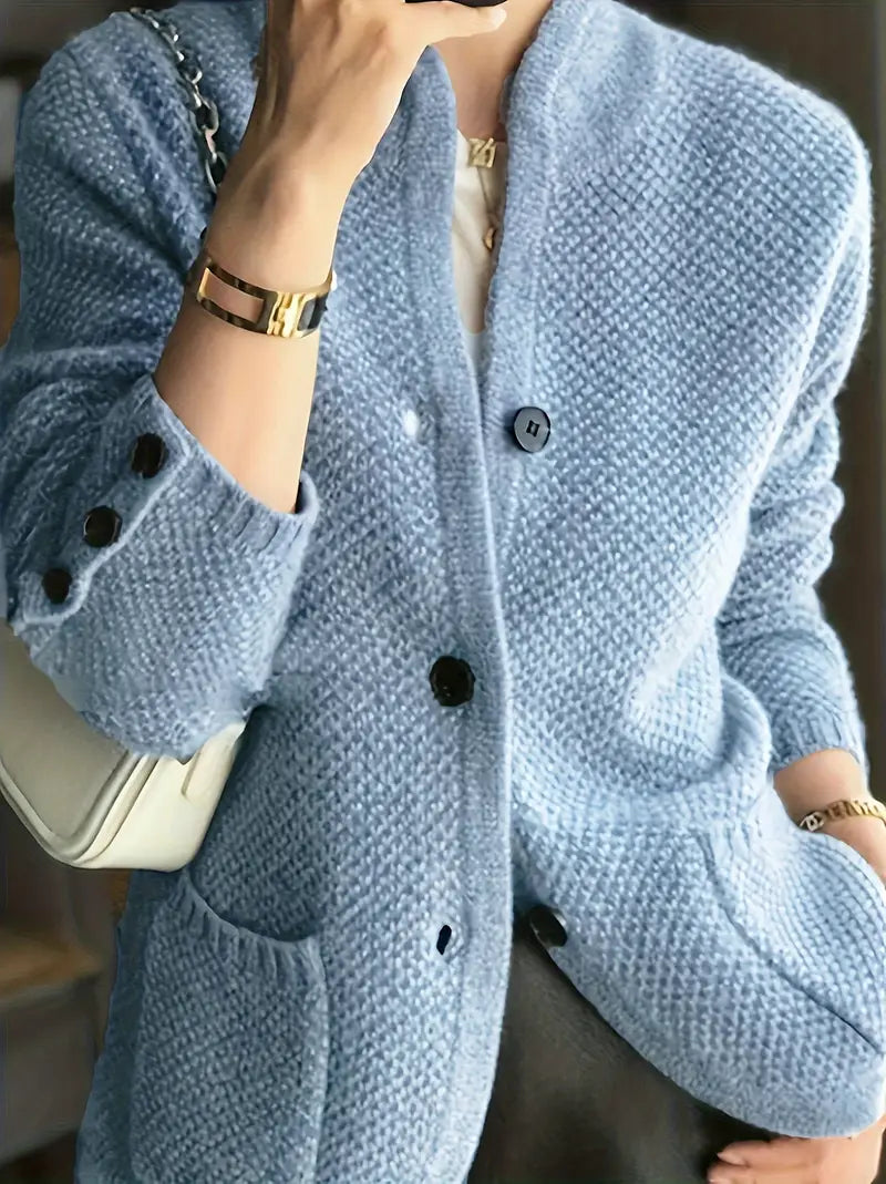 Emma™ | Elegant Cardigan With Buttons