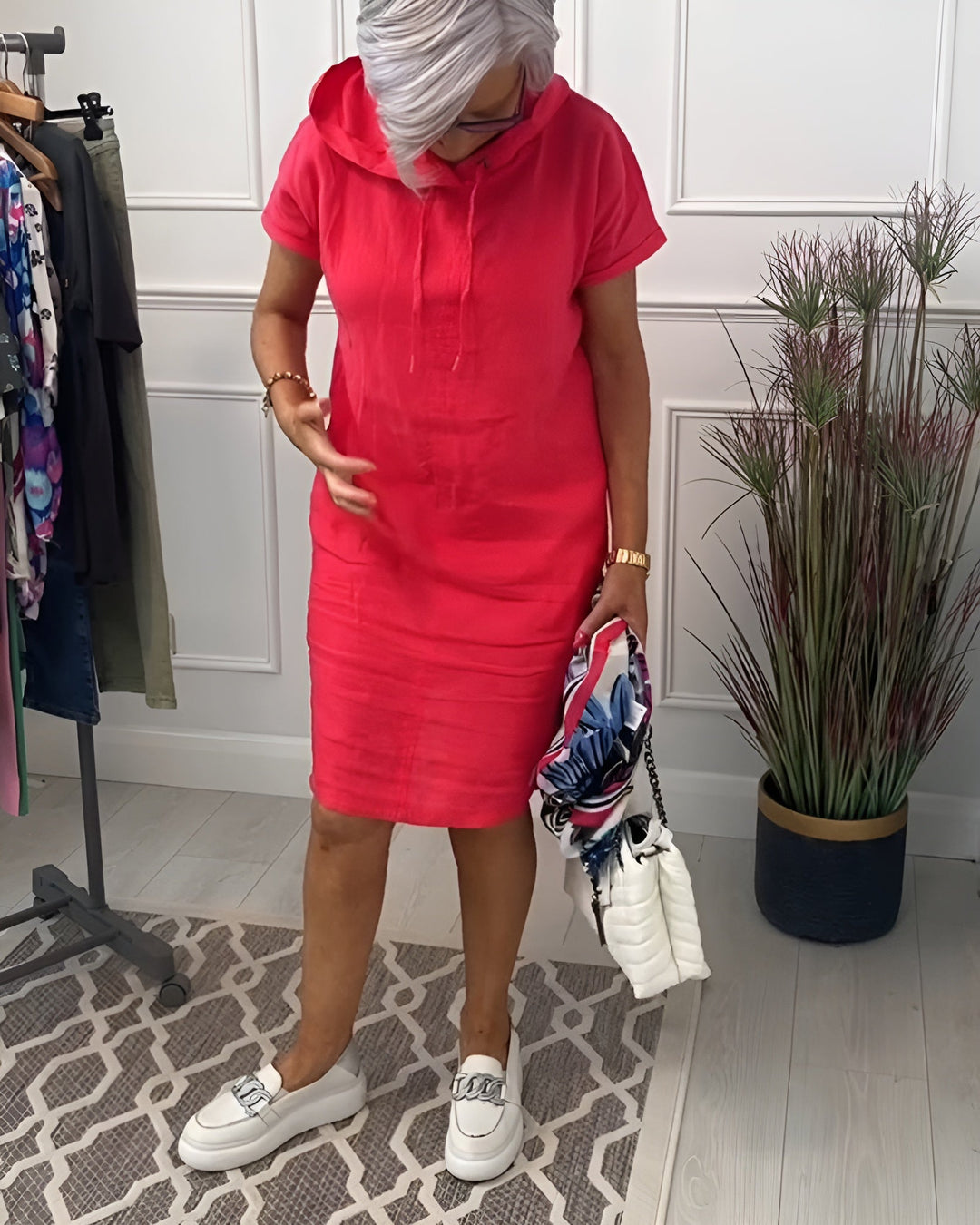 Tina™ | Relaxed Hoodie Dress