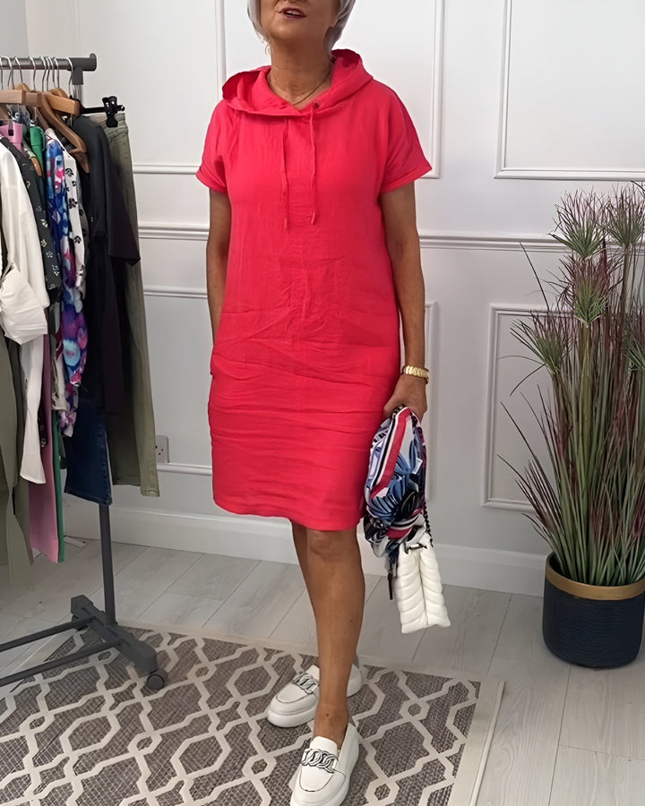 Tina™ | Relaxed Hoodie Dress