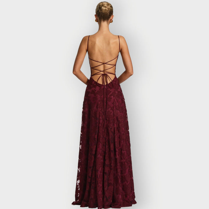 Camryn™ | Elegant Strapless Velvet Gown
