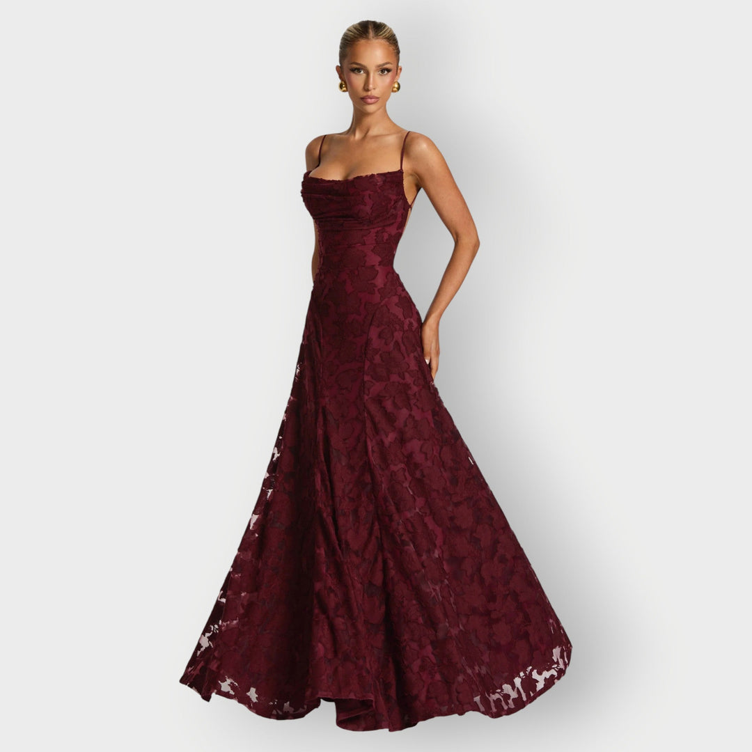 Camryn™ | Elegant Strapless Velvet Gown