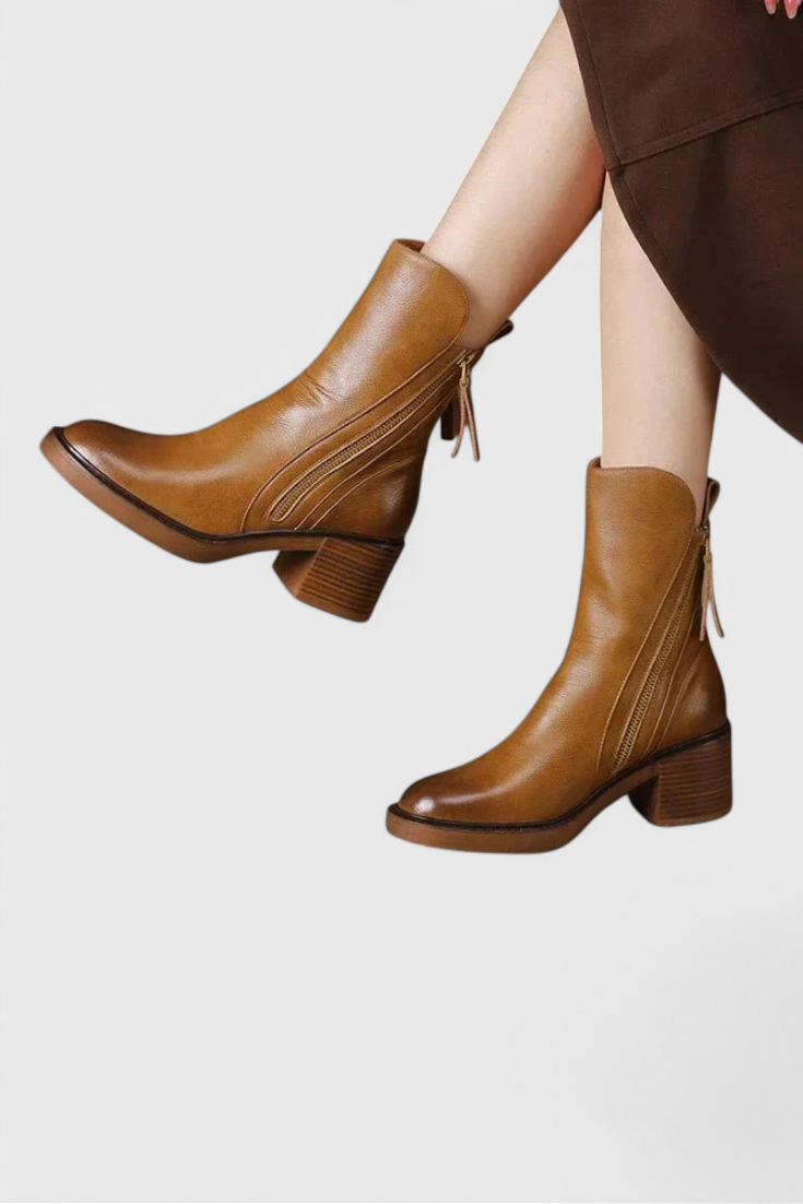 Irina™ | Sleek Ankle Boots for Effortless Style