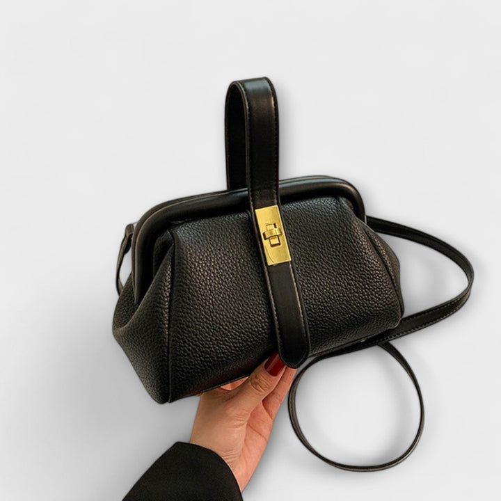 Hadleigh | Women's Mini Top Handle Turn Lock Crossbody Bag - Image 14