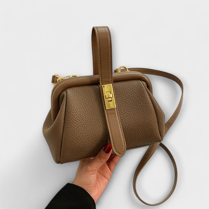 Hadleigh | Women's Mini Top Handle Turn Lock Crossbody Bag - Image 15